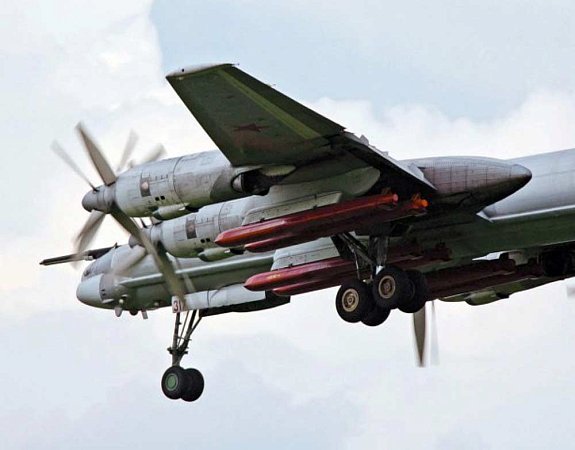 Ту-95МС с ракетами Х-101